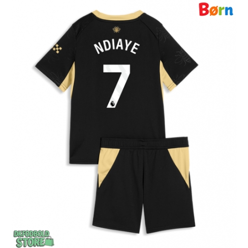 Manchester City Iliman Ndiaye #7 Replika Babytøj Udebanesæt Børn 2026-27 Kortærmet (+ Korte bukser)